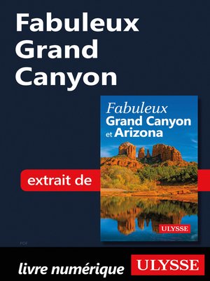 cover image of Fabuleux Grand Canyon